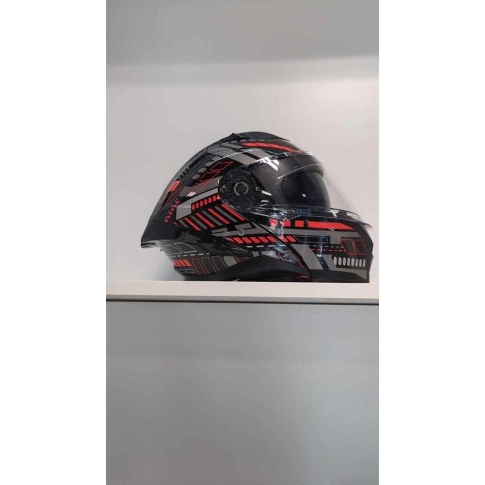 Sasique KT-928 Motorcycle Helmet W/ Drop Down Visor SZ: XXXL